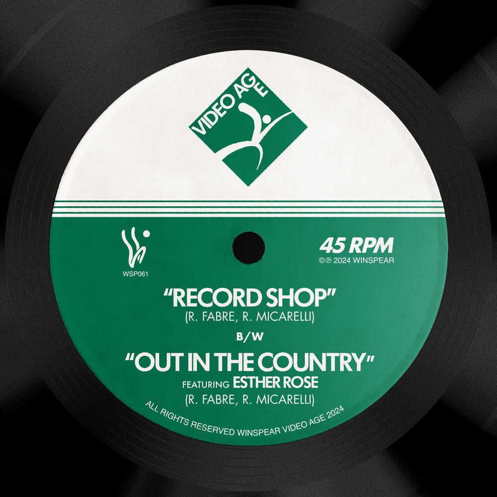 the album cover for Video Age - Record Shop