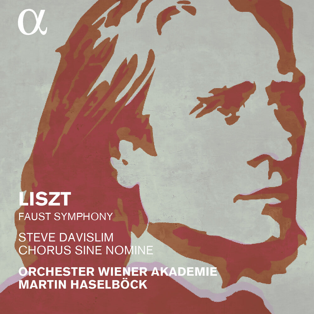 the album cover for Liszt / Martin Haselbock / Orchester Wiener Akadem - Liszt: Faust Symphony