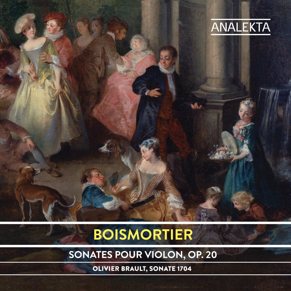 the album cover for Olivier Brault / Sonate 1704 - Sonates Pour Violon Op 20