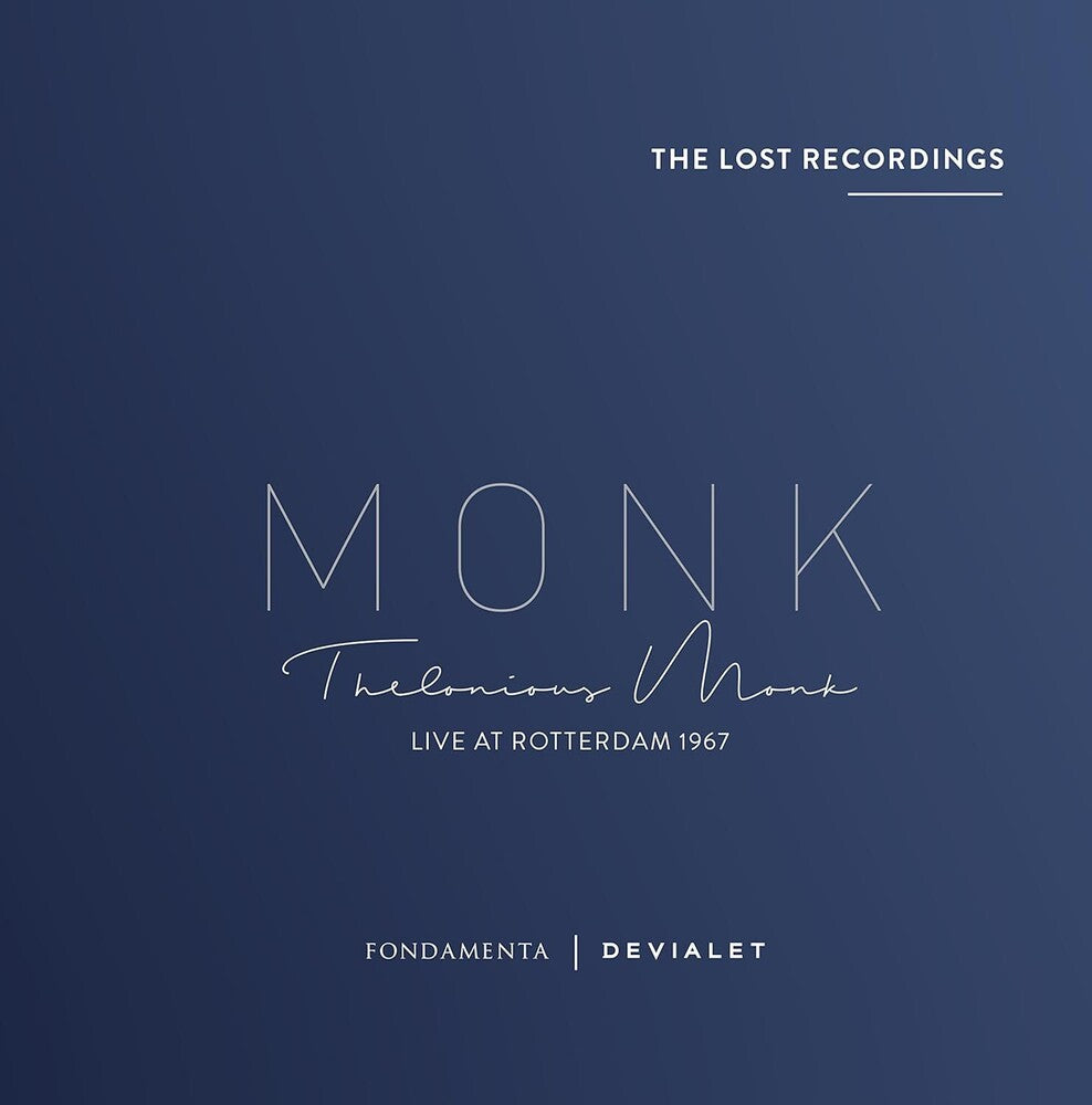 the album cover for Thelonious Monk - Live In Rotterdam 1967