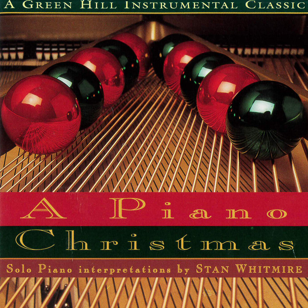 the album cover for Whitmire, Stan - A Piano Christmas