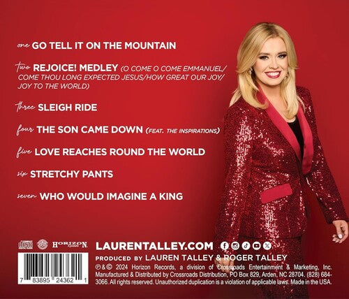 Lauren Talley - Lauren Talley Christmas Music CD