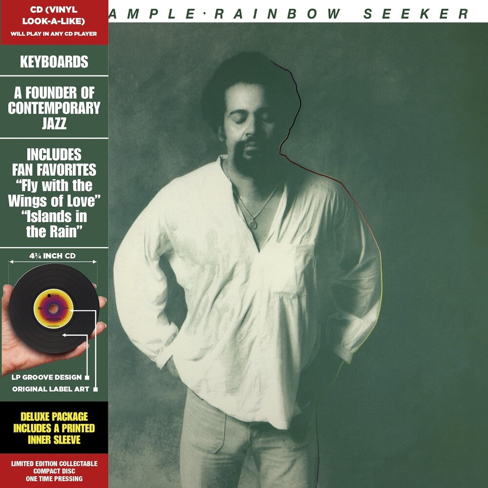 the album cover for Joe Sample - Rainbow Seeker (Clcb) [Deluxe] [Limited Edition] (Coll) (Mlps)
