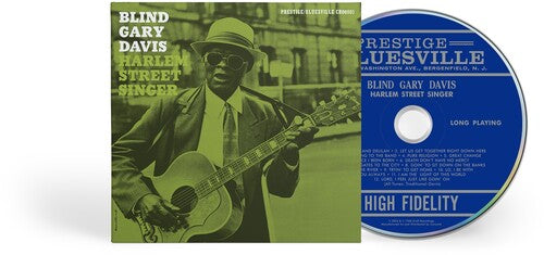 Gary Reverend Davis - Harlem Street Singer (Bluesville Acoustic Sounds Series) Music CD