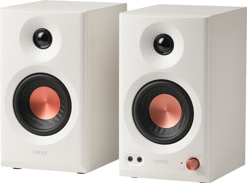Edifier Mr3 Bt Studio Monitor Speakers 36w White - Edifier Mr3 Bt Studio Monitor Speakers 36w White - Speakers