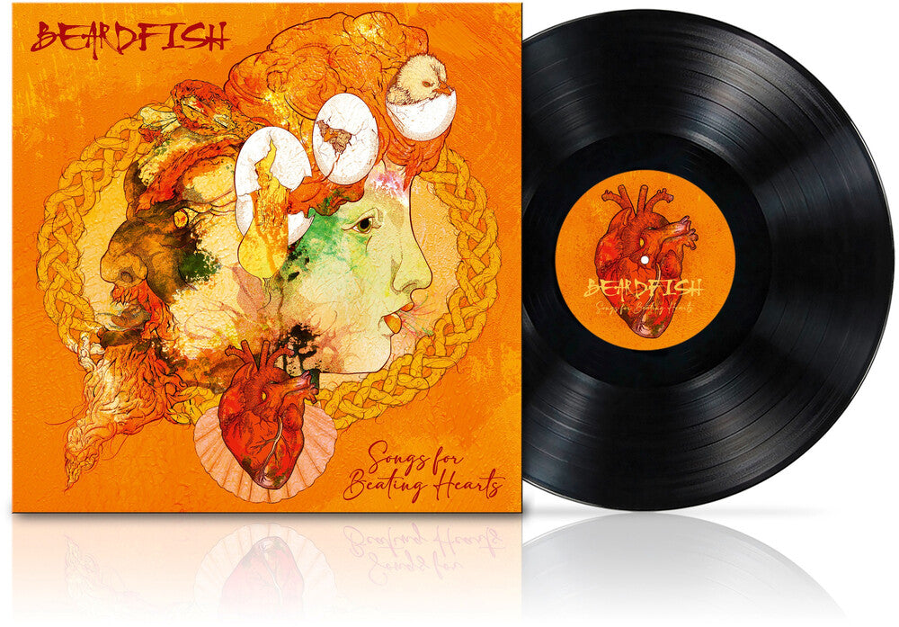 Beardfish - Songs For Beating Hearts [LP Transparent orange] Vinyl Record
