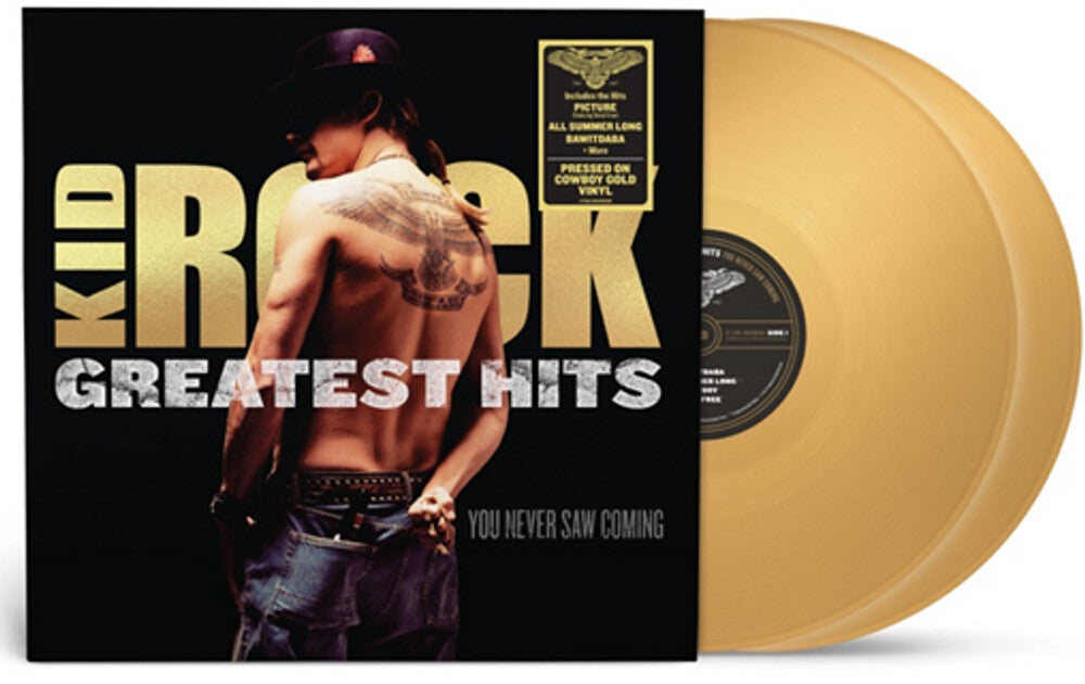 Kid Rock - Greatest Hits You Never Saw Coming - Gold Colored Vinyl [LP] Vinyl Record