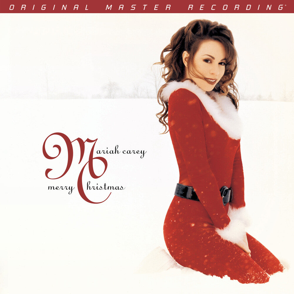 the album cover for Mariah Carey - Merry Christmas