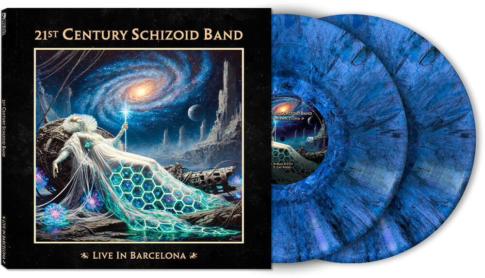 21st Century Schizoid Band - Live In Barcelona [2 LP Limited Edition Blue Marble Vinyl] Vinyl Record
