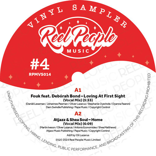 Various Artists - Reel People Music Vinyl Sampler : Volume 4 Vinyl Record