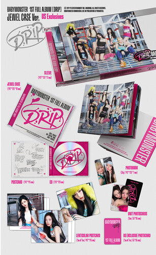 Babymonster - [DRIP] (Jewel Case Ver.) Music CD