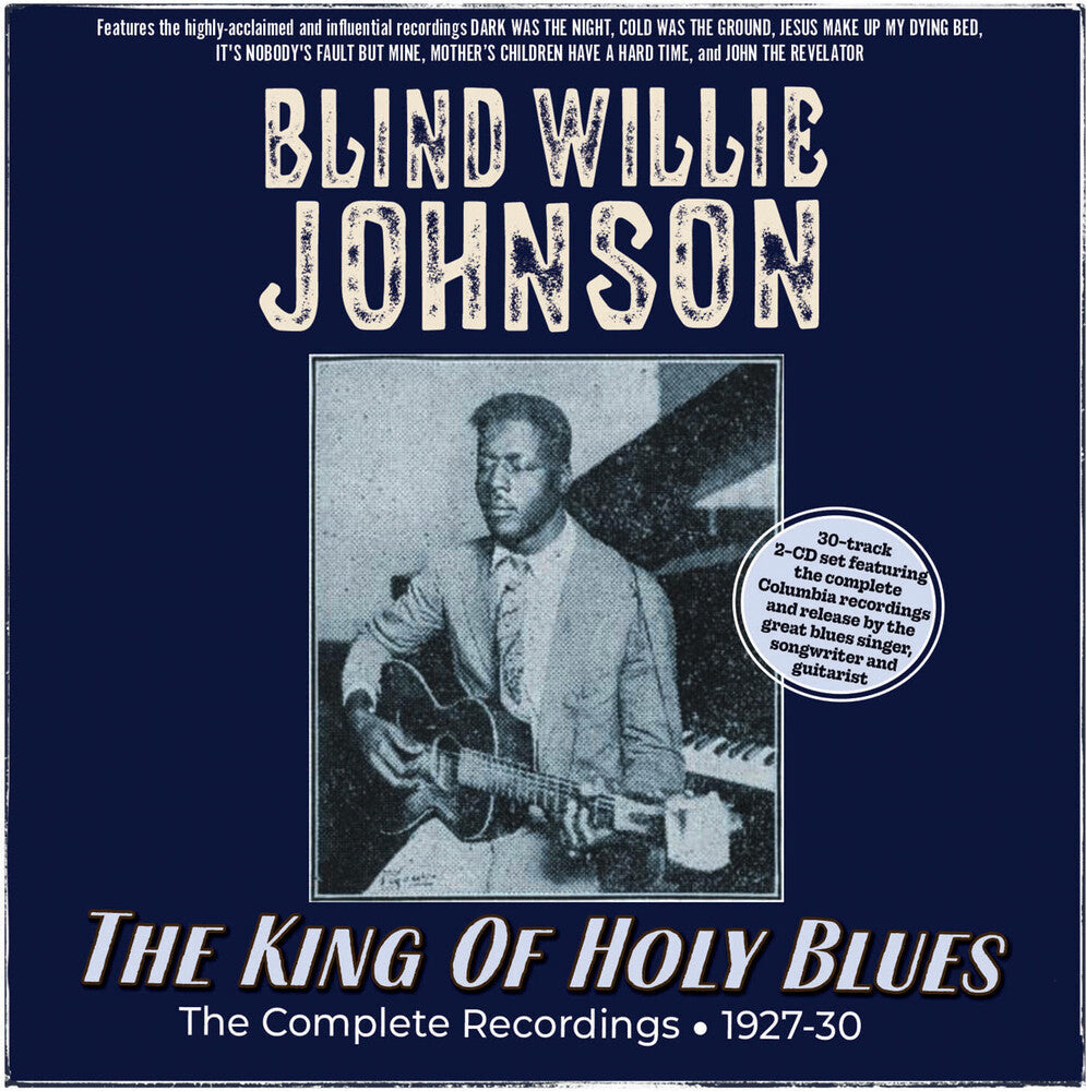 The King Of Holy Blues: The Complete Recordings 1927-30 Music CD