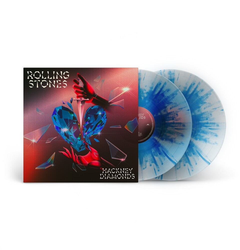 The Rolling Stones - Hackney Diamonds (1 Year Anniversary) -  [Blue Splatter Clear Opaque 2LP] Vinyl Record