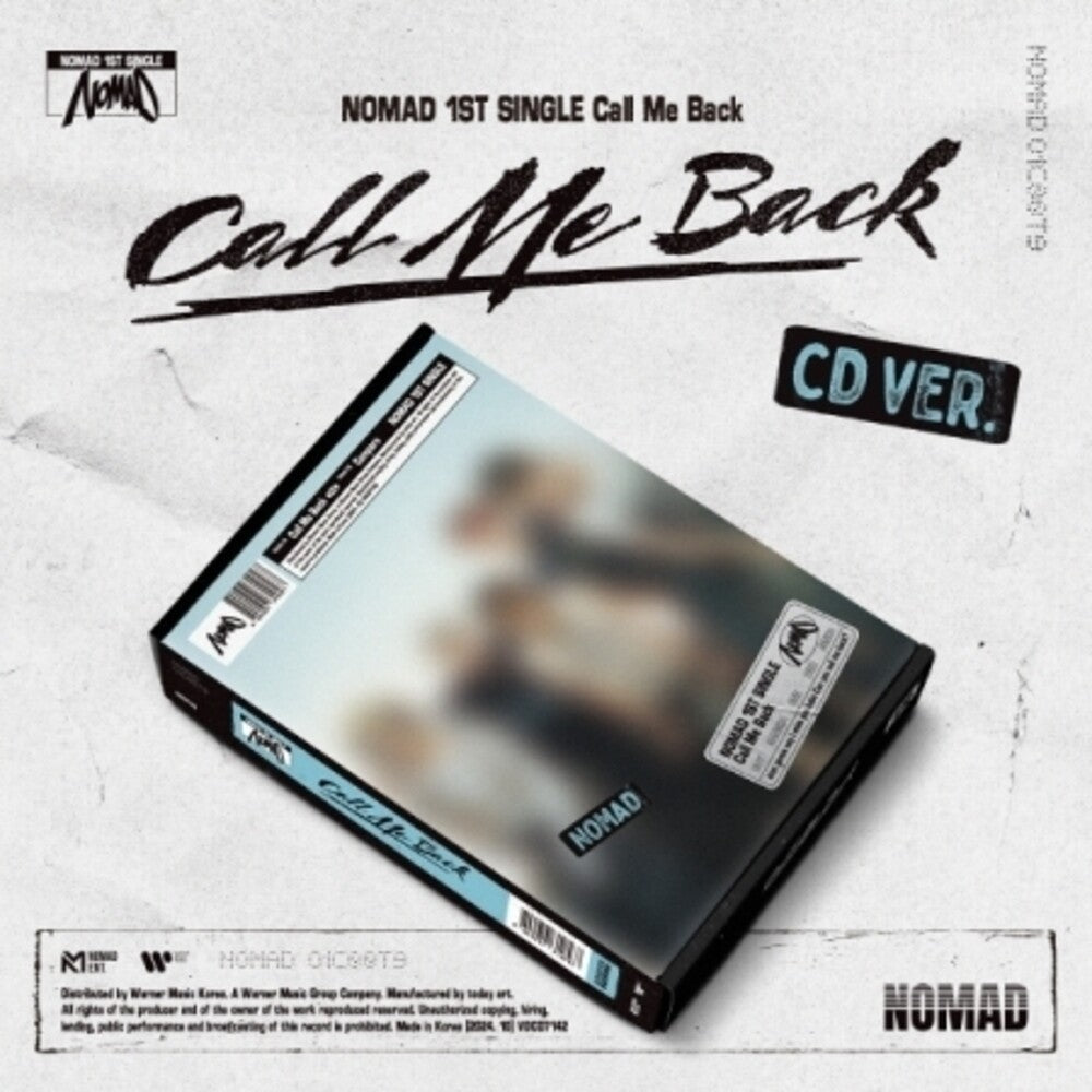the album cover for Nomad - Call Me Back (Post) (Stic) (Phob) (Phot) (Asia)