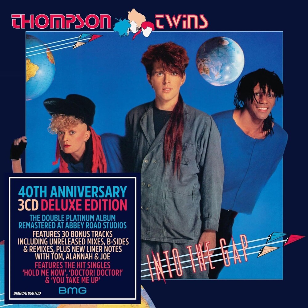 the album cover for Thompson Twins - Into the Gap -  [3 CD]