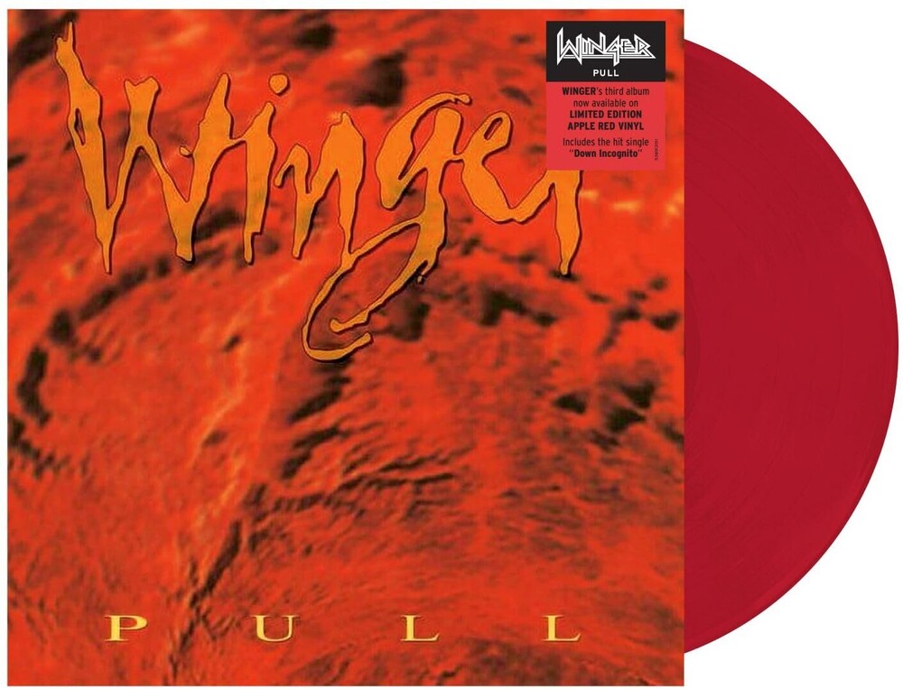Winger - Pull [Colored Vinyl] (Red) Vinyl Record