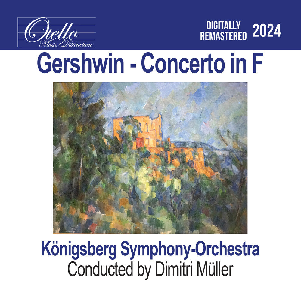 the album cover for Konigsberg Symphony Orchestra - Gershwin - Concerto in F