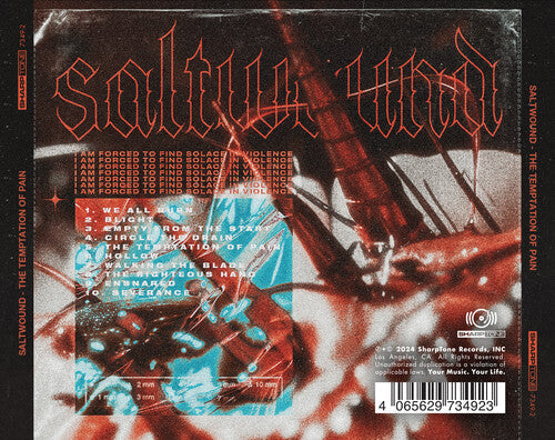 Saltwound - The Temptation of Pain Music CD