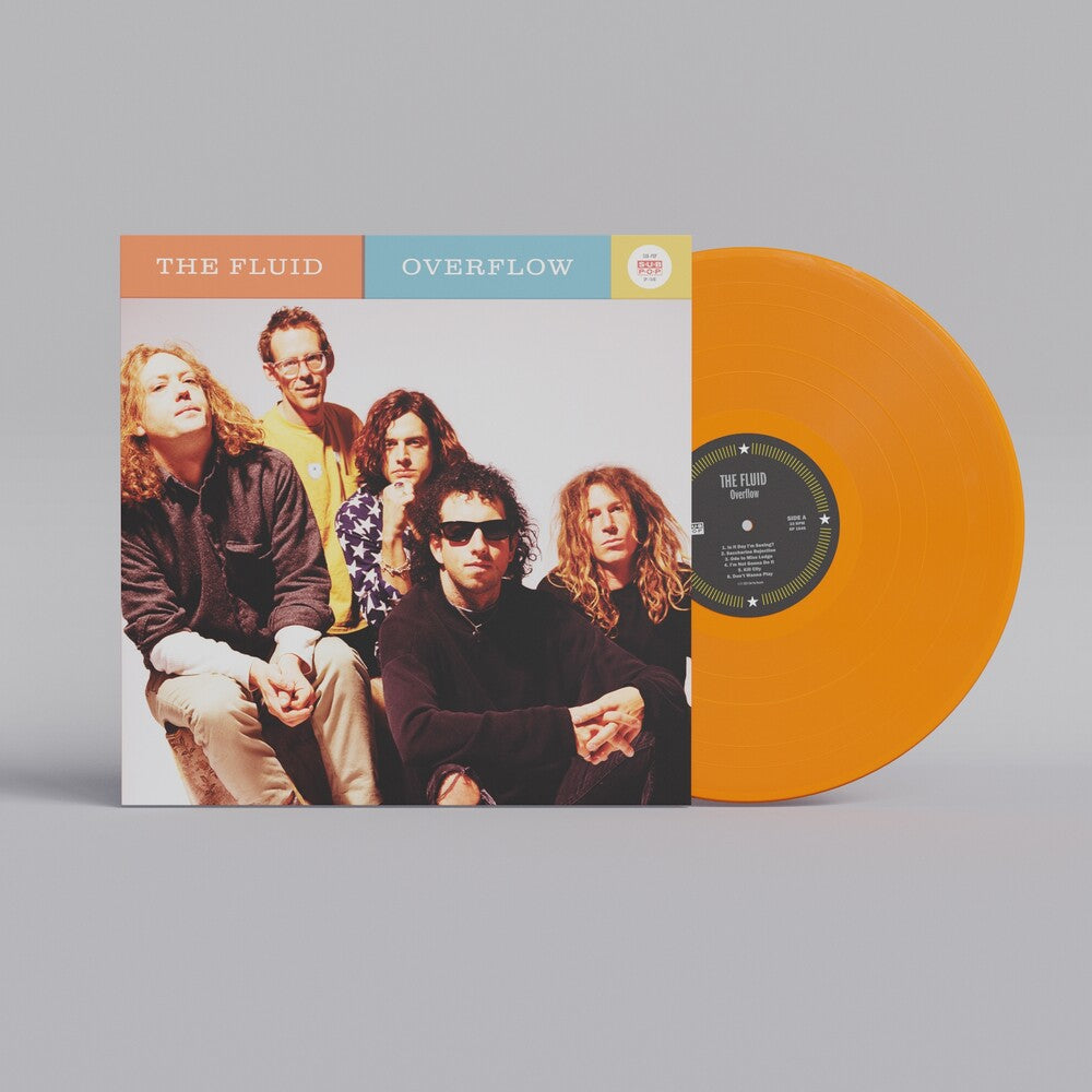 Fluid - Overflow - Orange [LP] Vinyl Record