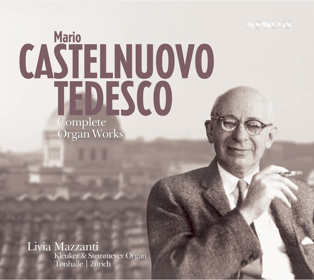 the album cover for Livia Mazzanti - Complete Organ Works