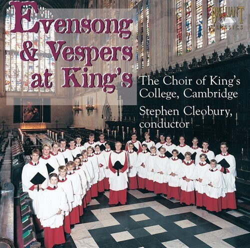 Cleobury,stephen - Evensong & Vespers At Kings - Music CD