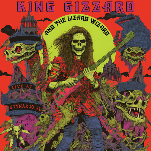 King Gizzard and the Lizard Wizard - Live at Bonnaroo '22 [2LP Bubblegum & Sour Grape] Vinyl Record