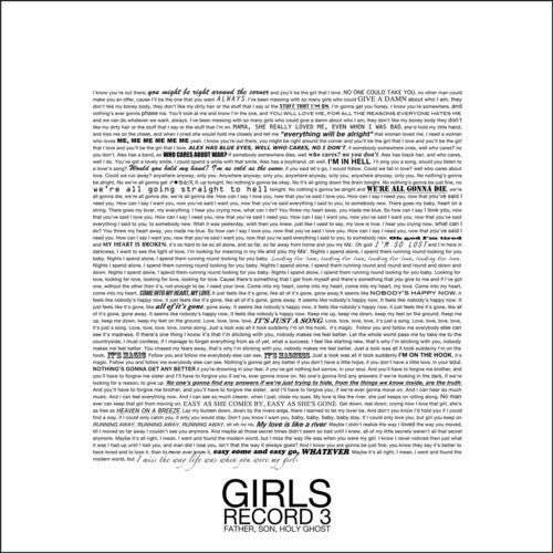 Girls - Fathers, Son, Holy Ghost - Vinyl Record