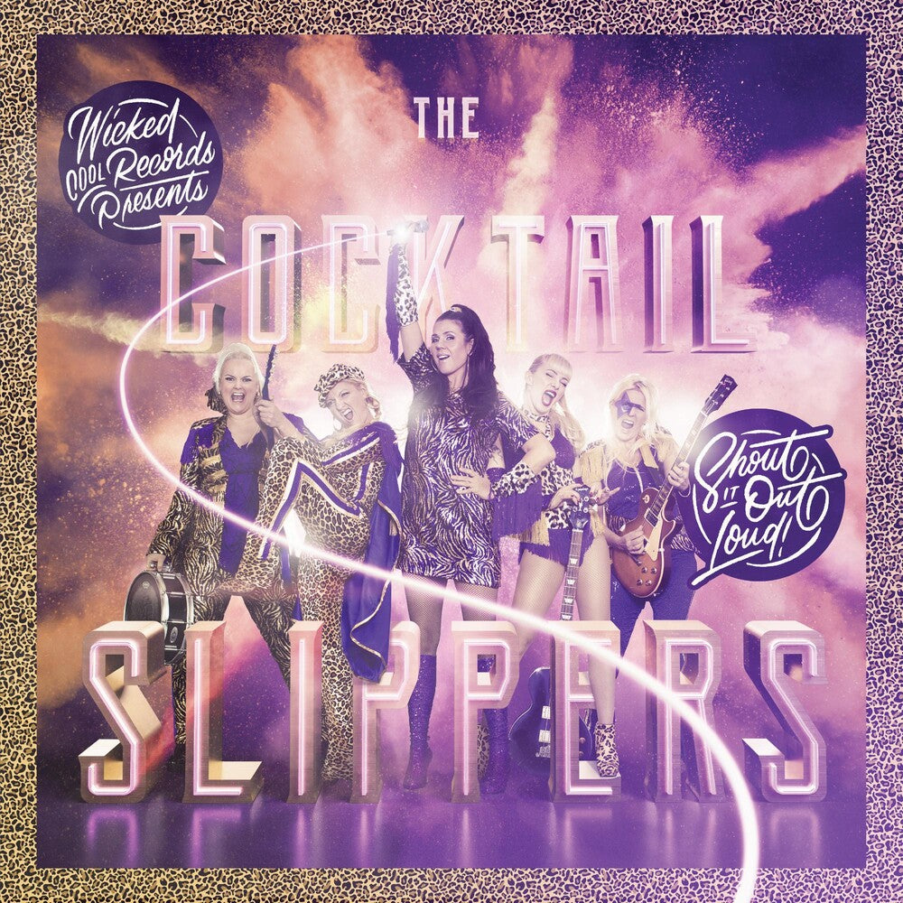 Cocktail Slippers - Shout It Out Loud [Colored Vinyl] (Purp) Vinyl Record