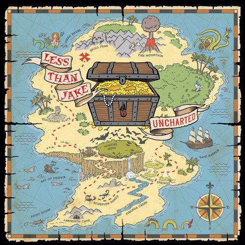 Less than Jake - Uncharted Music CD