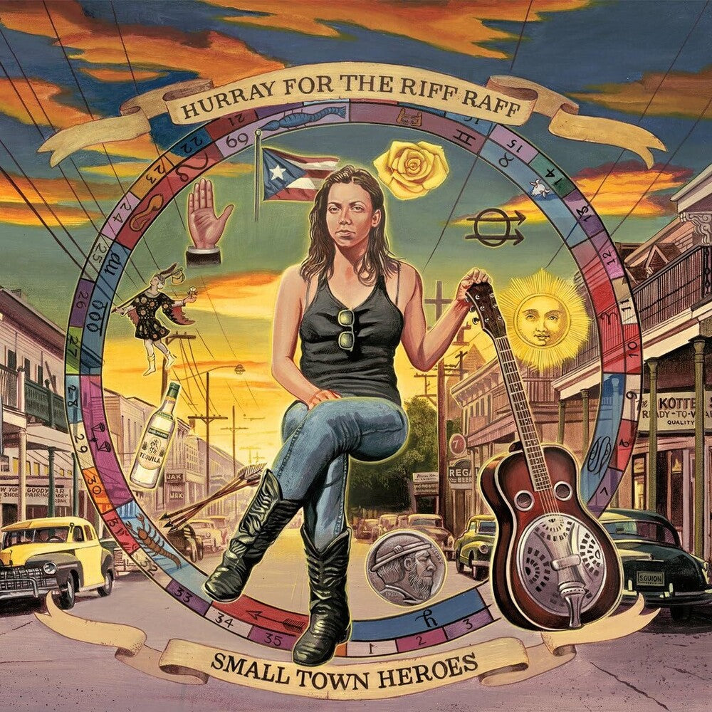 Small Town Heroes -  [Pink Acid Wash LP] Vinyl Record
