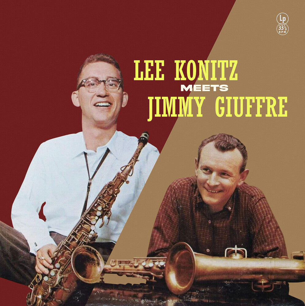 Lee Konitz  / Giuffre,Jimmy - Lee Konitz Meets Jimmy Giuffre [Colored Vinyl] (Ylw) (Uk) Vinyl Record