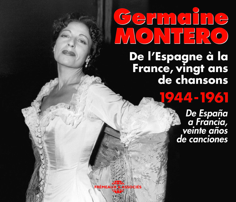 the album cover for Germaine Montero - De Lespagne A La France Vingt Ans [Import]