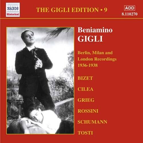 Gigli,beniamino - Vol. 9-1936-38 Hmv Recordings: - Music CD