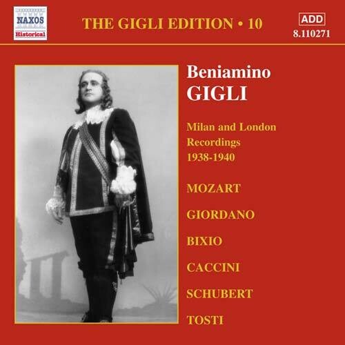 Gigli,b. - Gigli Edition 10 - Music CD