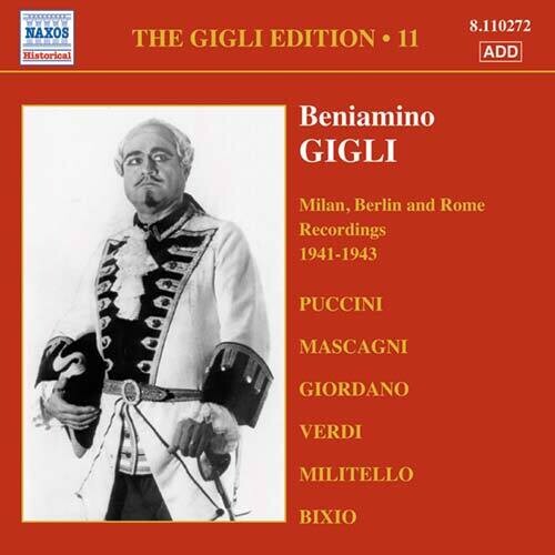 Gigli,b. - Gigli Edition 11 - Music CD
