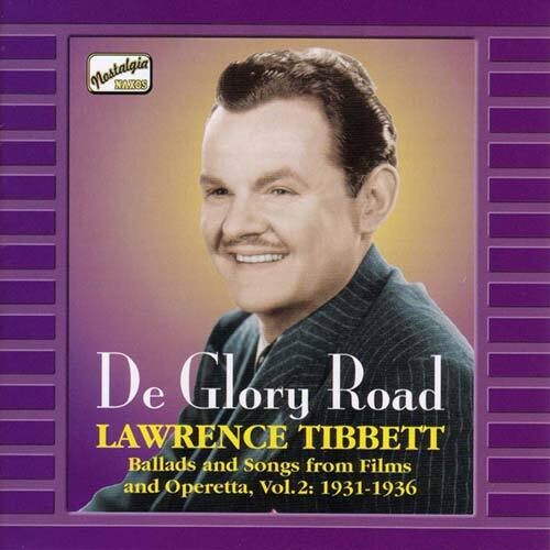 Tibbett,lawrence - De Glory Road - Music CD