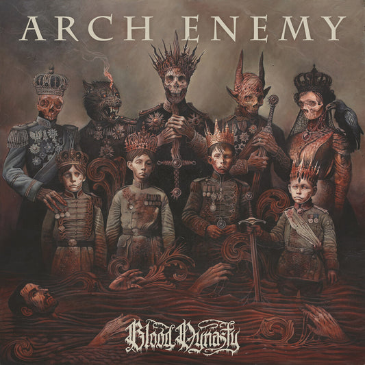 Arch Enemy - Blood Dynasty [2 LP & 1 CD (LP1 Red golden) (LP 2 Black with etching) ] Vinyl Record