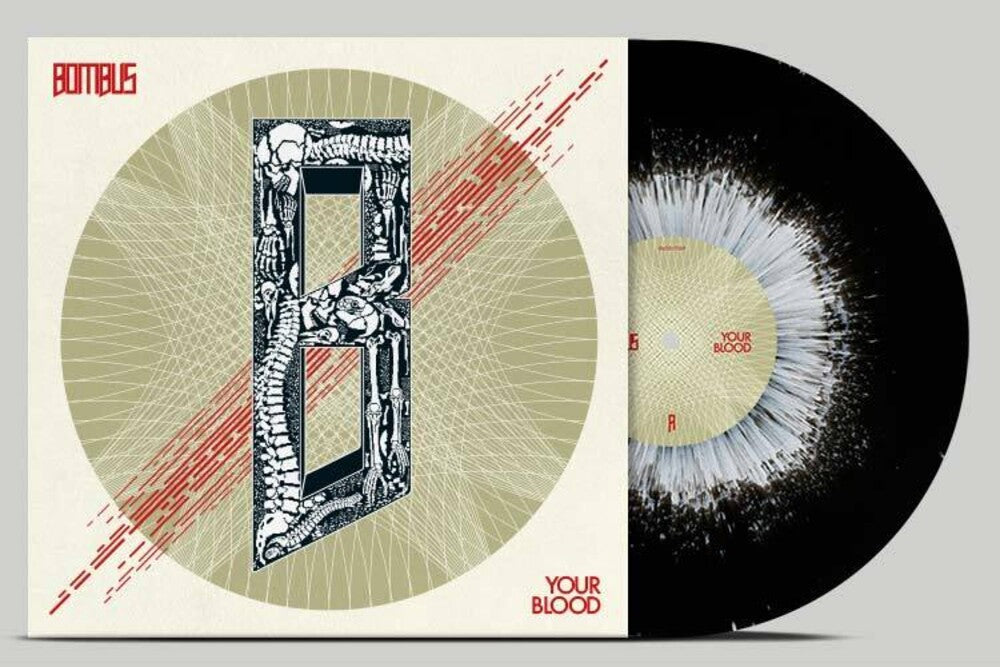 Your Blood - B/W Splatter (Blk) [Colored Vinyl] (Wht) Vinyl Record