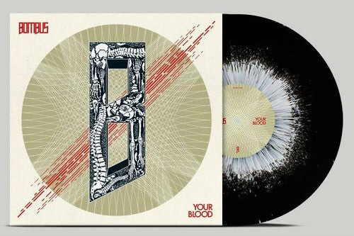 Bombus - Your Blood - B/W Splatter Vinyl Record