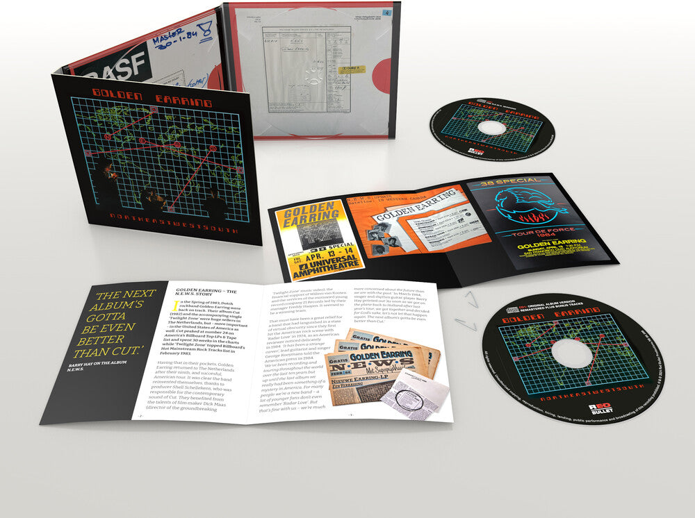 the album cover for Golden Earring - N.E.W.S. - Remastered & Expanded (Exp) [Remastered]