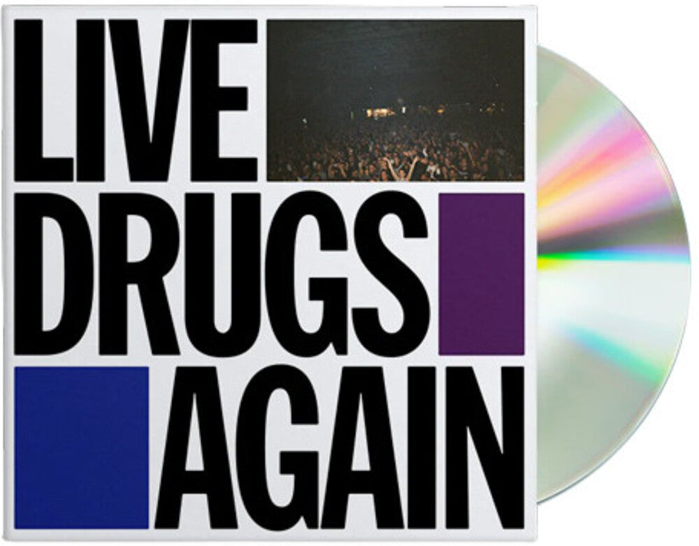 the album cover for The War On Drugs - Live Drugs Again [CD]