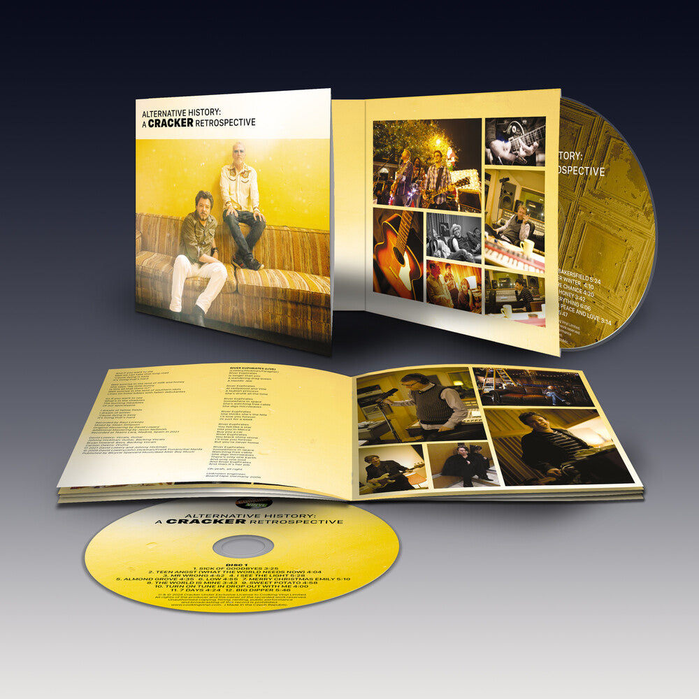 the album cover for Cracker - Alternative History: A Cracker Retrospective [CD x 2]