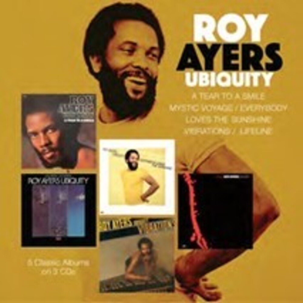 the album cover for Roy Ayers  / Ubiquity - Ubiquity: Five Classic Albums (Uk)