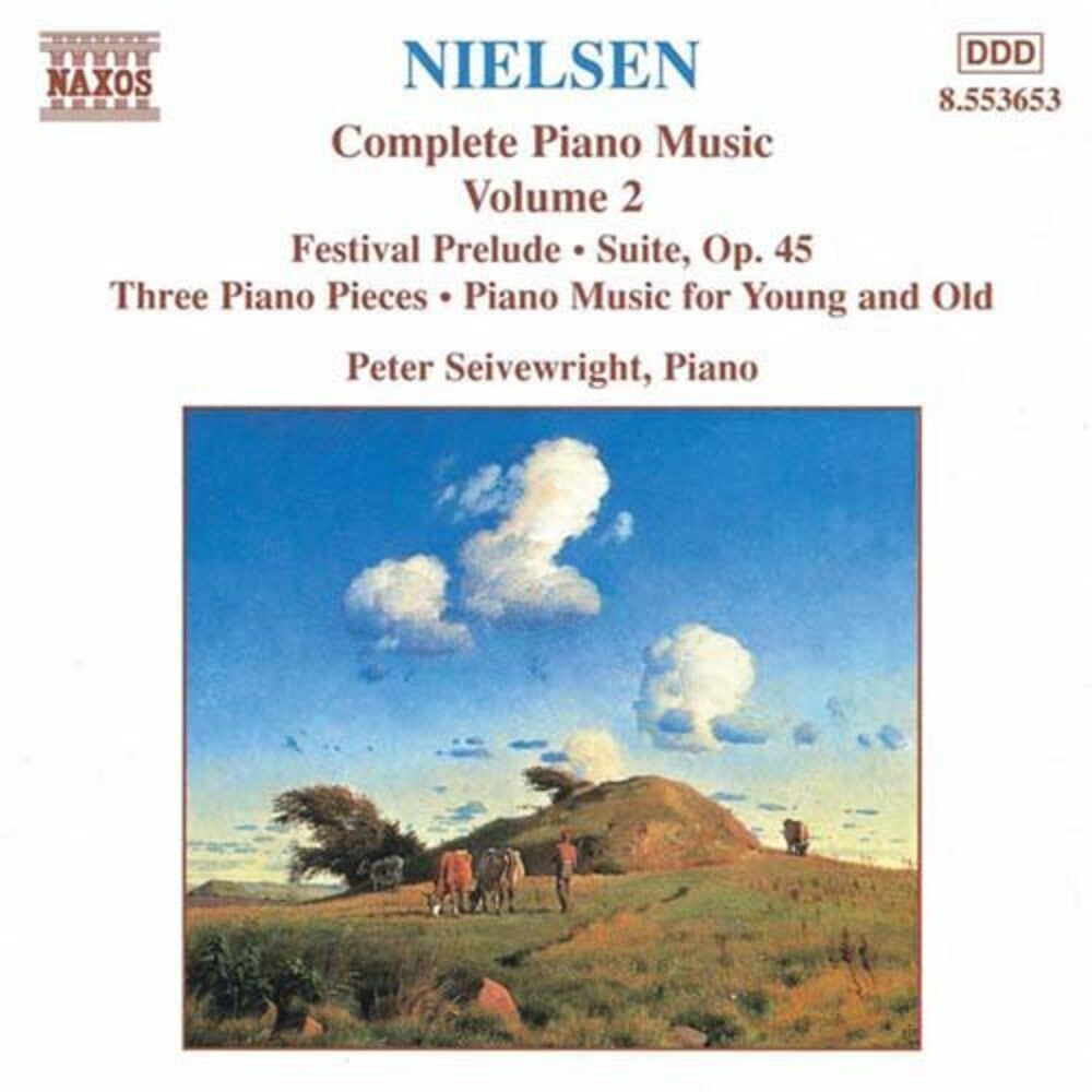 the album cover for Peter Seivewright - NIELSEN, C.: Piano Music, Vol. 2