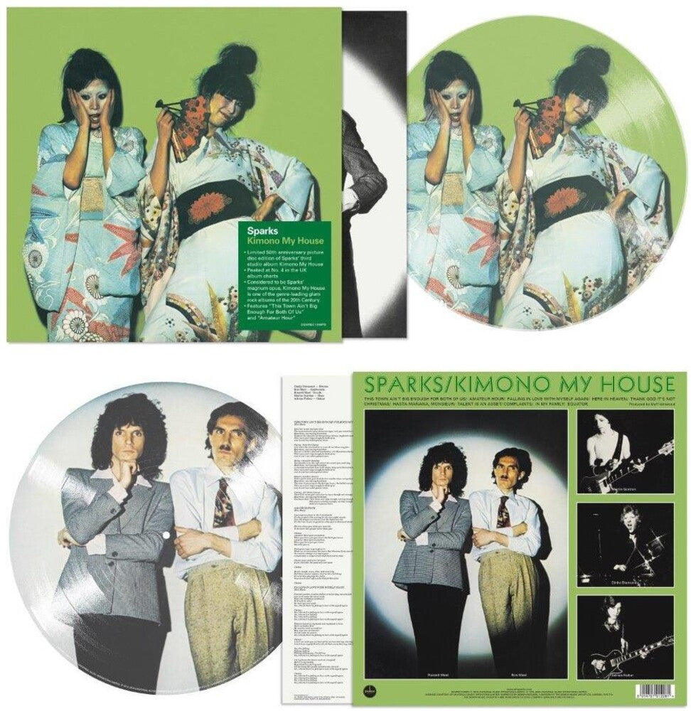 Sparks - Kimono My House - 50th Anniversary Picture Disc [LP] Vinyl Record