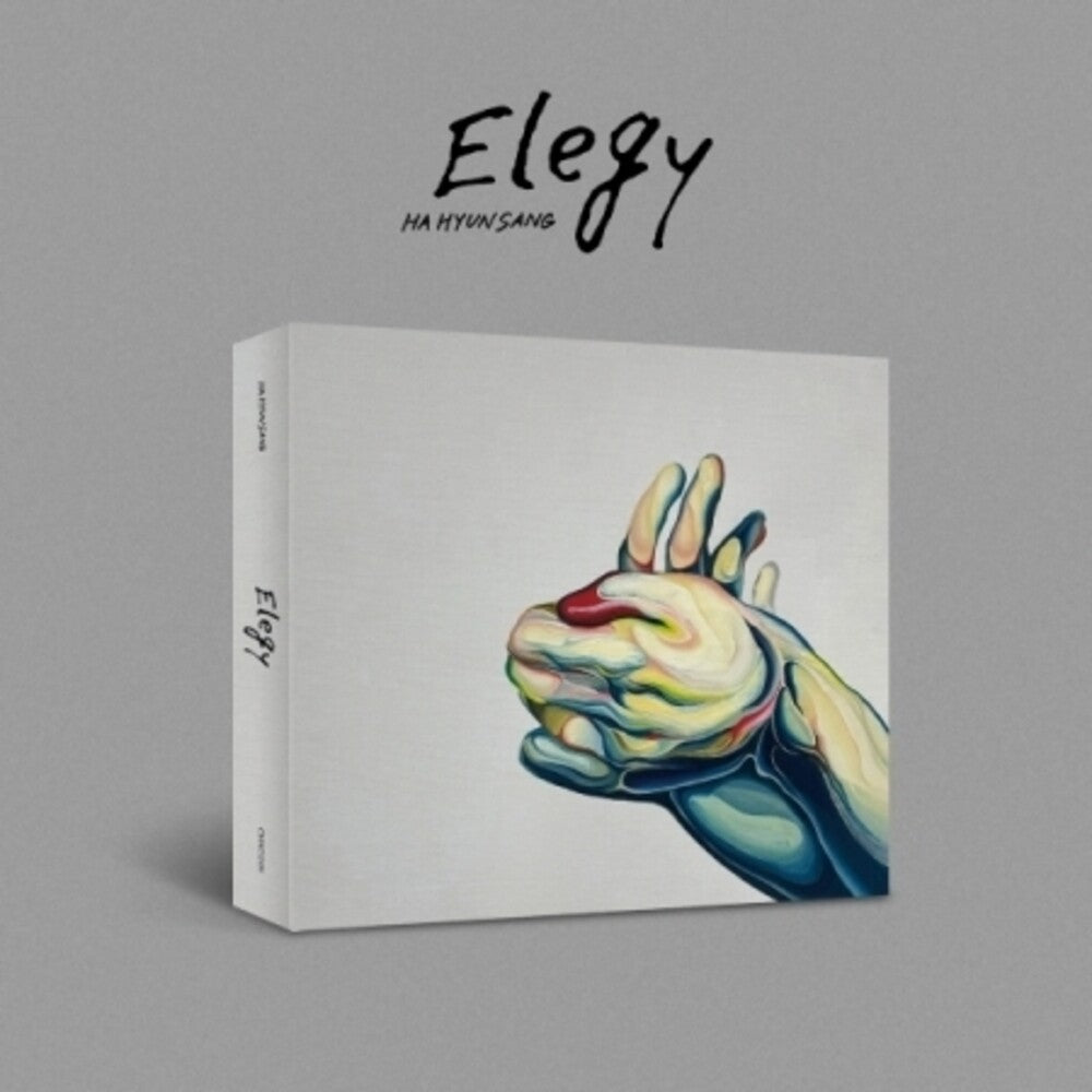 the album cover for Ha Hyun Sang - Elegy (Post) (Stic) [With Booklet] (Phob) (Phot) (Asia)