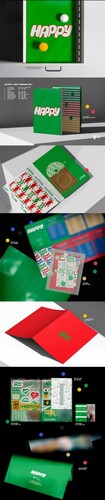 Jin ( BTS ) - Happy (Ver. 2 Imagine) Music CD