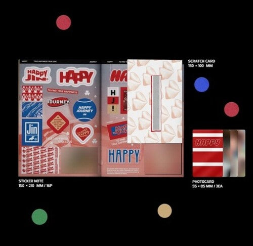 Jin ( BTS ) - Happy (Ver. 1 Journey) Music CD