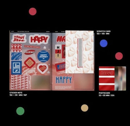 Jin ( BTS ) - Happy (Ver. 1 Journey) Music CD