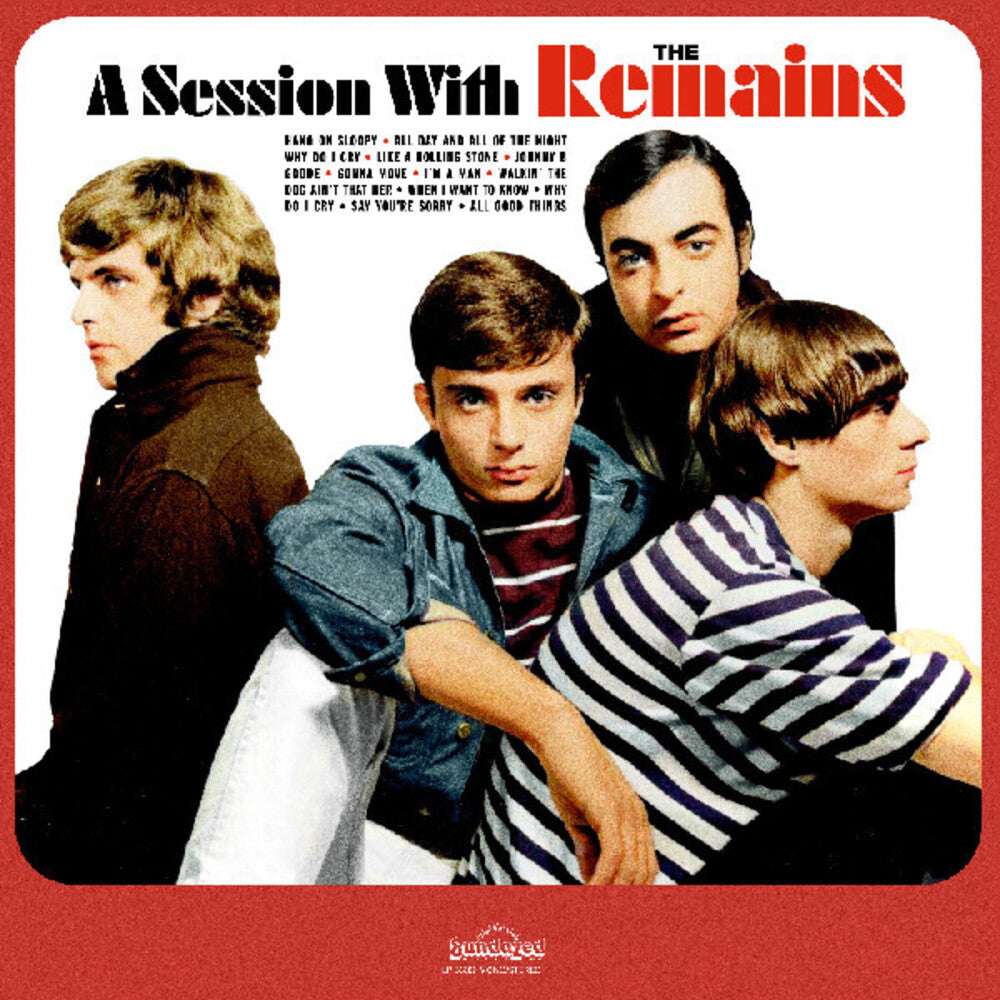 Session With The Remains [Colored Vinyl] (Red) Vinyl Record